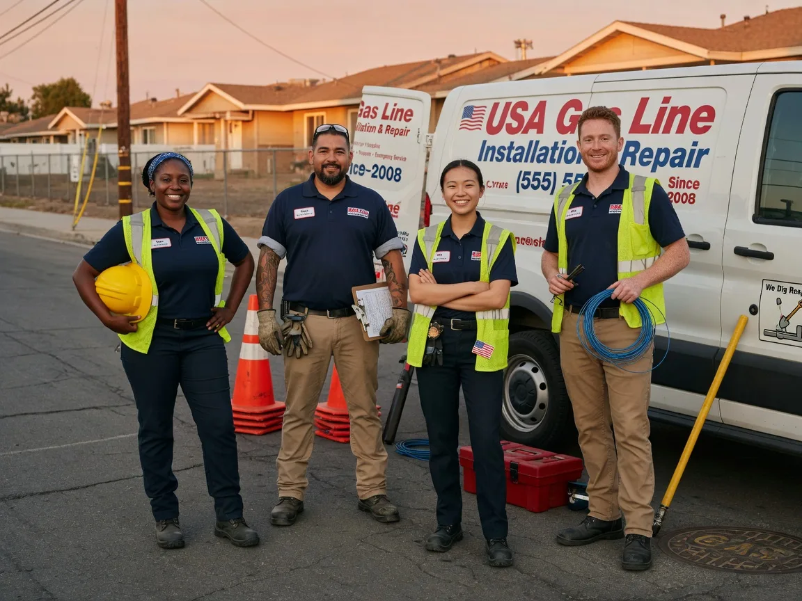 Gas Line Installation company in Red House, WV